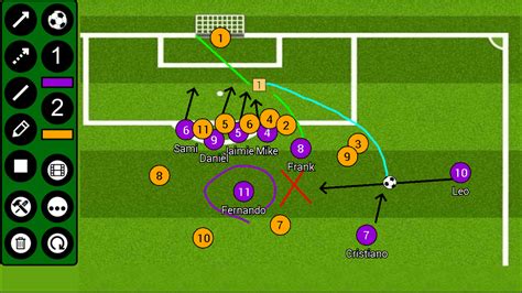 free football tactics board app.